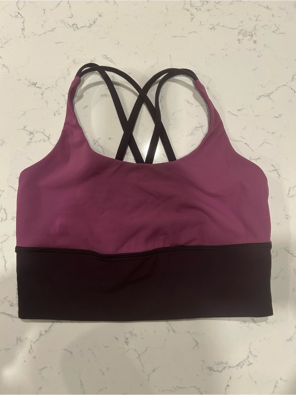 Lululemon Plum Purple Sports Bra Size 4